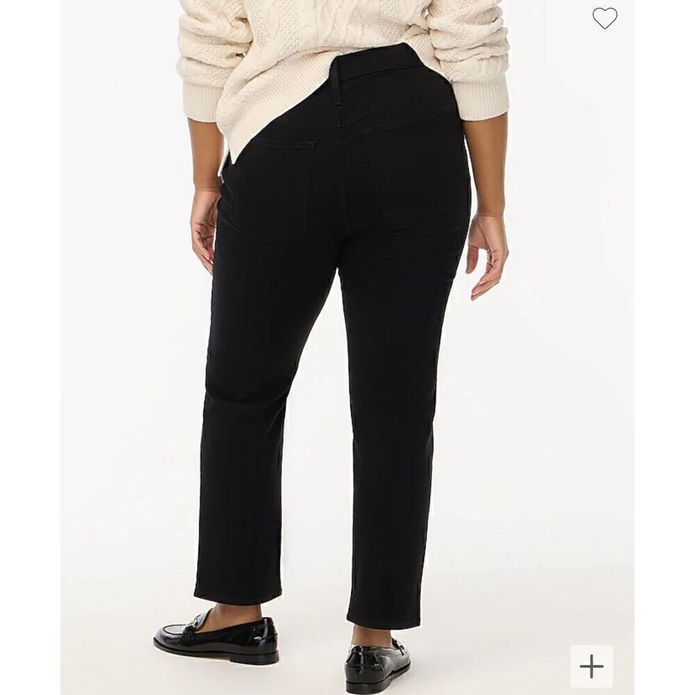 $98 J Crew essential straight Black size 32P - Picture 2 of 6
